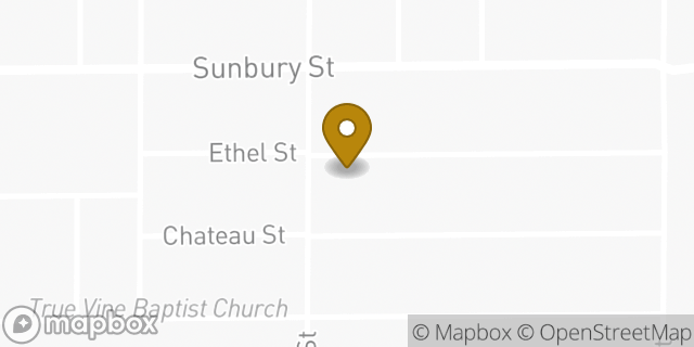 Map showing the location of True Church Of Jesus Christ in Houston, TX 77028