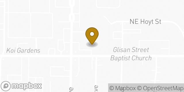 Map showing the location of Amazon Locker - Brasilia in Portland, OR 97220
