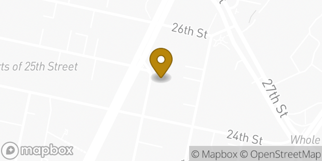 Map showing the location of Budget Car Rental in Oakland, CA 94612
