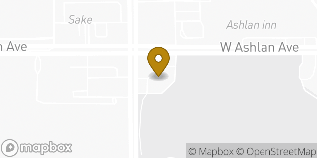 Map showing the location of Amazon Locker - Ladder in Fresno, CA 93722