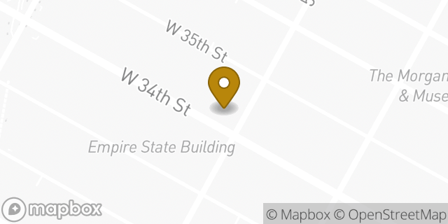 Map showing the location of ATM CVS in New York, NY