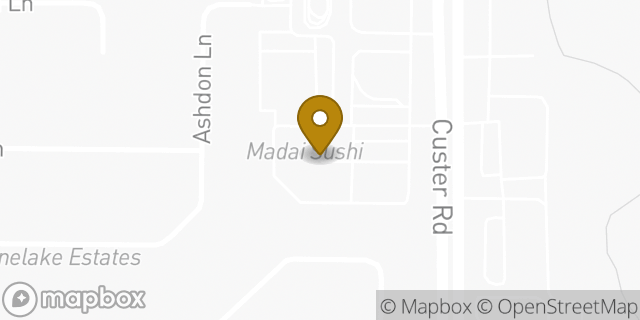 Map showing the location of Planet Fitness in Frisco, TX 75035
