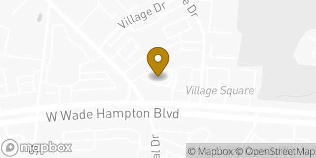 Map showing the location of McDonald's in Greer, SC 29650