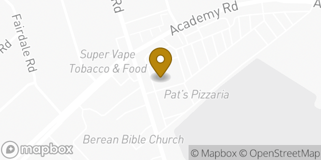 Map showing the location of Amazon Locker - Danel in Philadelphia, PA 19154