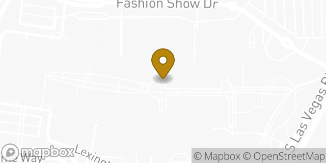 Map showing the location of Athleta in Las Vegas, NV 89109