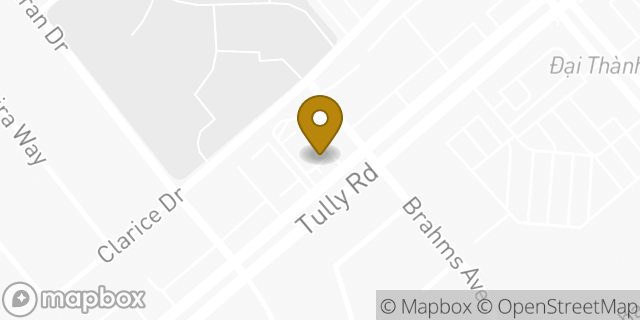 Map showing the location of McDonald's in San Jose, CA 95122