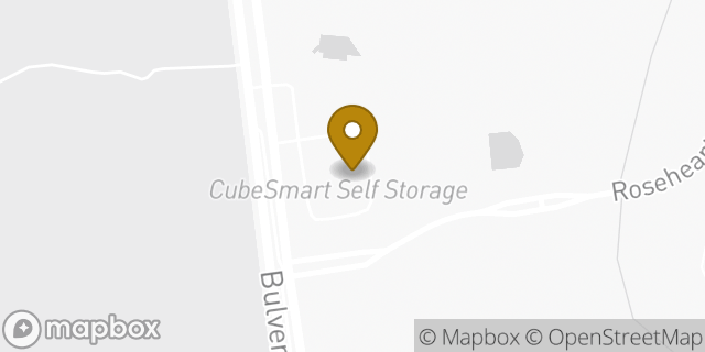 Map showing the location of CubeSmart Self Storage in San Antonio, TX 78259