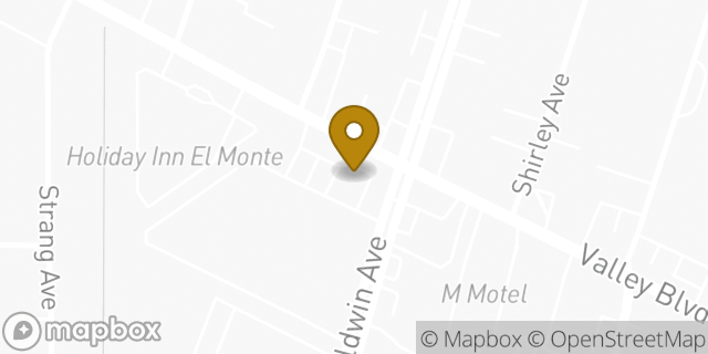Map showing the location of McDonald's in El Monte, CA 91731