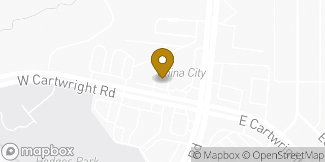 Map showing the location of Sonic Drive In in Mesquite, TX 75149