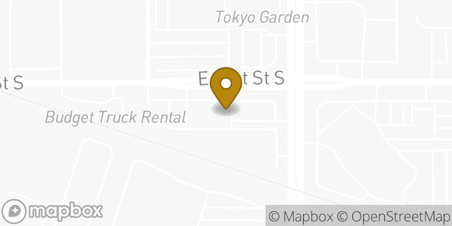 Map showing the location of Amazon Locker - Humankind in Tulsa, OK 74145