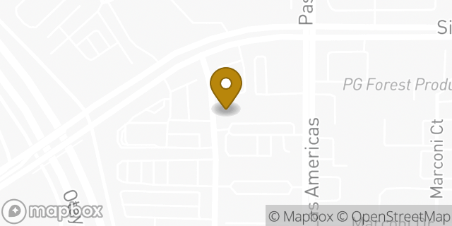 Map showing the location of Subway in San Diego, CA 92154