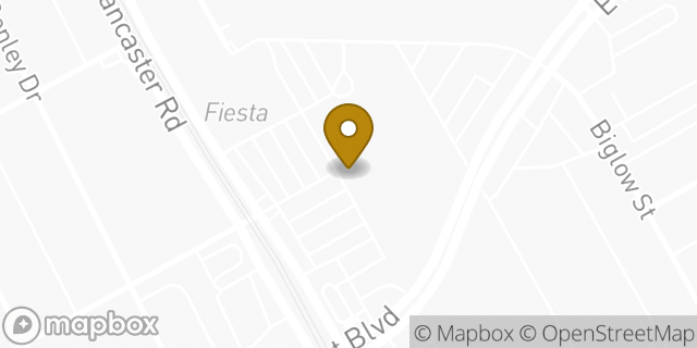 Map showing the location of Foot Locker in Dallas, TX 75216