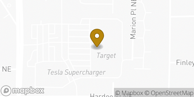 Map showing the location of Starbucks in Atlanta, GA 30307
