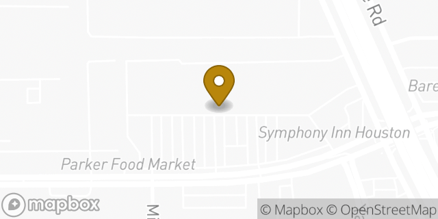 Map showing the location of Amazon Locker - Oban in Houston, TX 77091
