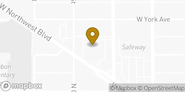 Map showing the location of ATM Walgreens in Spokane, WA 99205