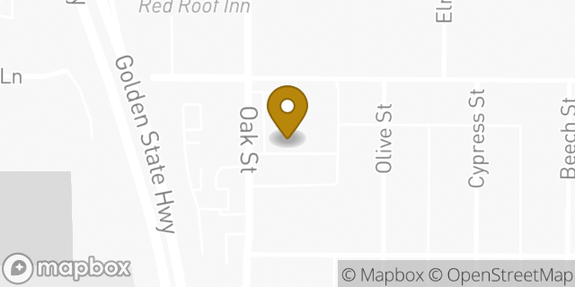 Map showing the location of Subway in Bakersfield, CA 93304