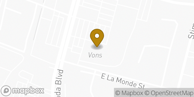 Map showing the location of Vons in Hacienda Heights, CA 91745