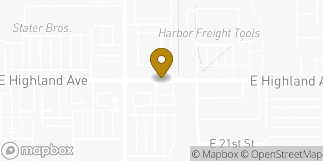 Map showing the location of ATM Walgreens in San Bernardino, CA 92404