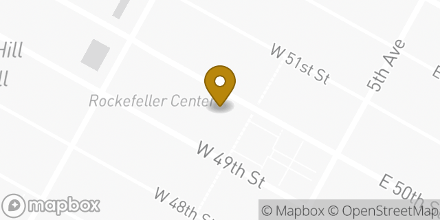 Map showing the location of J.Crew in New York, NY 10112