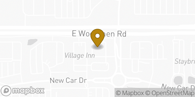 Map showing the location of Chase Bank in Colorado Springs, CO 80923