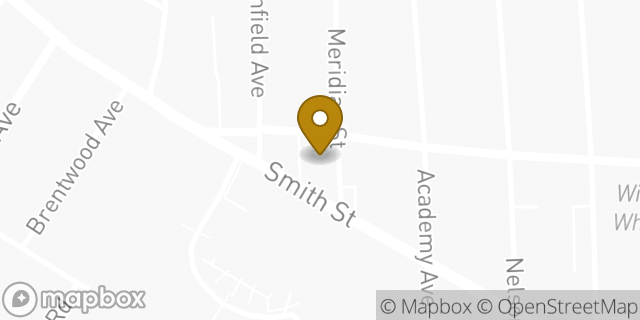 Map showing the location of Amazon Locker - Complement in Providence, RI 02908