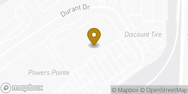 Map showing the location of Penske Truck Rental in Colorado Springs, CO 80920