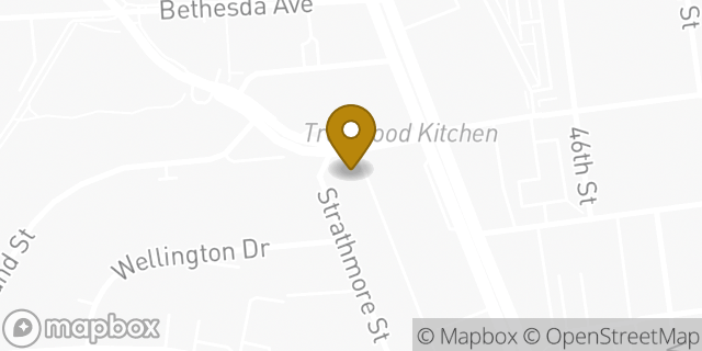 Map showing the location of CubeSmart Self Storage in Chevy Chase, MD 20815