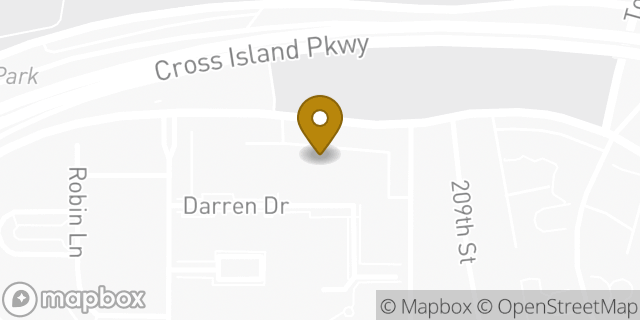 Map showing the location of The UPS Store in Bayside, NY 11360