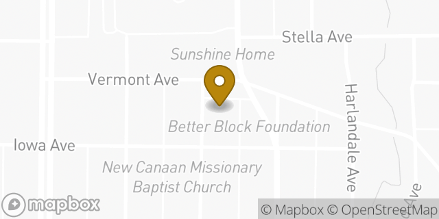 Map showing the location of Amazon Locker - Bisabuela in Dallas, TX 75216