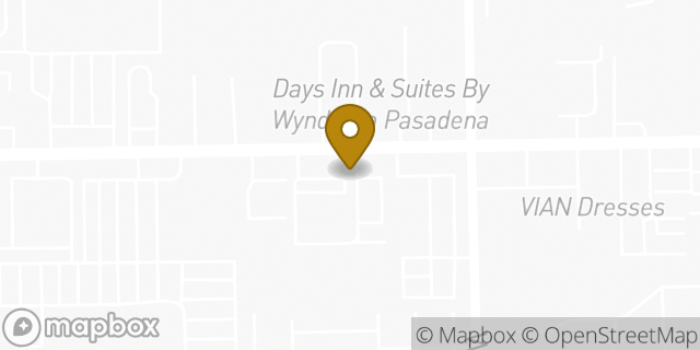 Map showing the location of Starbucks in Pasadena, TX 77504