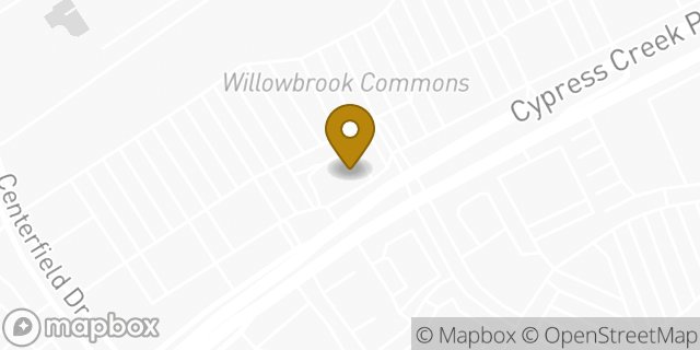 Map showing the location of Chipotle Mexican Grill in Houston, TX 77070