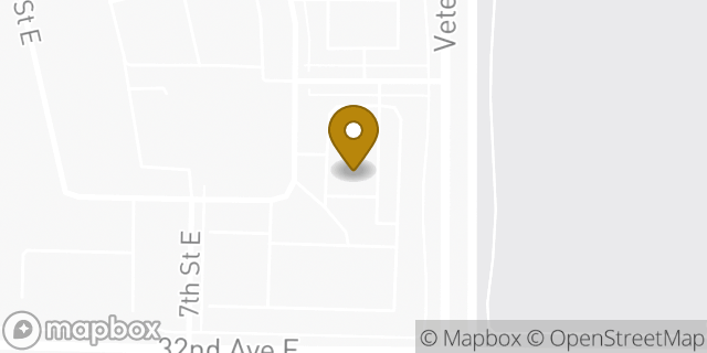 Map showing the location of Subway in West Fargo, ND 58078