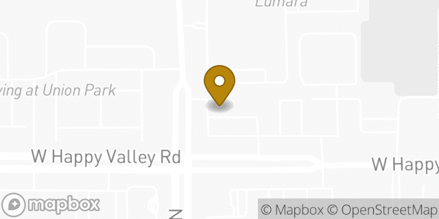 Map showing the location of Amazon Locker - Parallel in Phoenix, AZ 85085