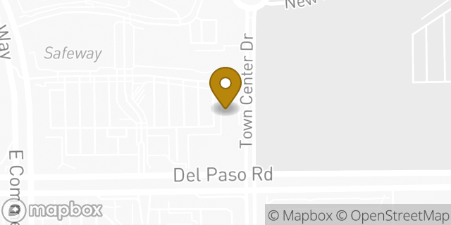 Map showing the location of The UPS Store in Sacramento, CA 95835