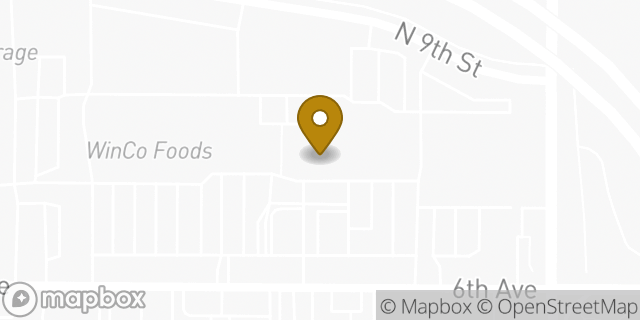 Map showing the location of Subway in Tacoma, WA 98406