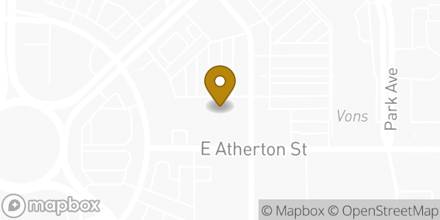 Map showing the location of Marshalls in Long Beach, CA 90815