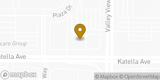 Map showing the location of Panera Bread in Cypress, CA 90630