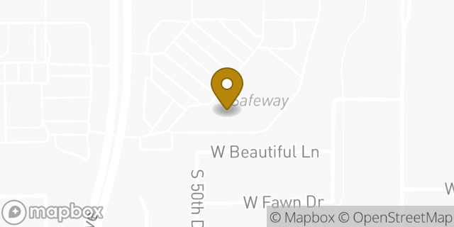Map showing the location of The UPS Store in Phoenix, AZ 85339