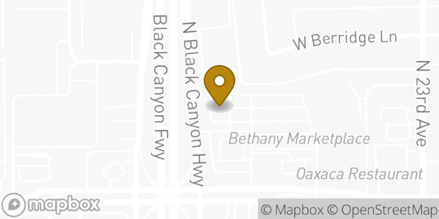 Map showing the location of I17 & Bethany Home in Phoenix, AZ 85015