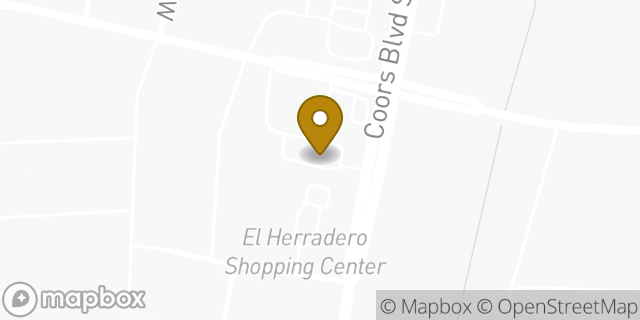 Map showing the location of Sonic Drive-In in Albuquerque, NM 87121