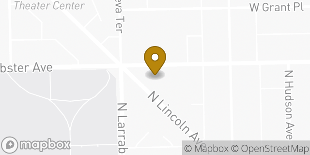 Map showing the location of Target in Chicago, IL 60614
