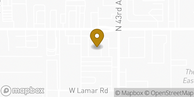 Map showing the location of Amazon Locker - Revision in Glendale, AZ 85301