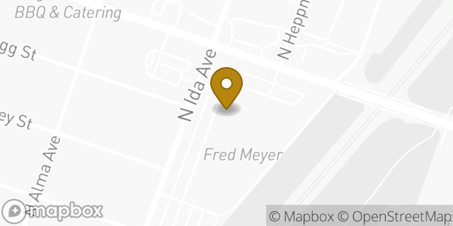 Map showing the location of Starbucks in Portland, OR 97203