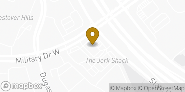 Map showing the location of Subway in San Antonio, TX 78251