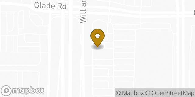 Map showing the location of Chipotle Mexican Grill in Euless, TX 76039
