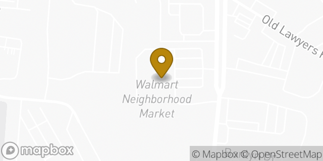 Map showing the location of Walmart Neighborhood Market in Charlotte, NC 28227