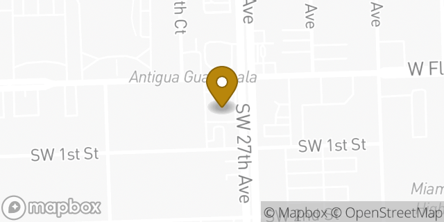 Map showing the location of ATM Walgreens in Miami, FL 33135
