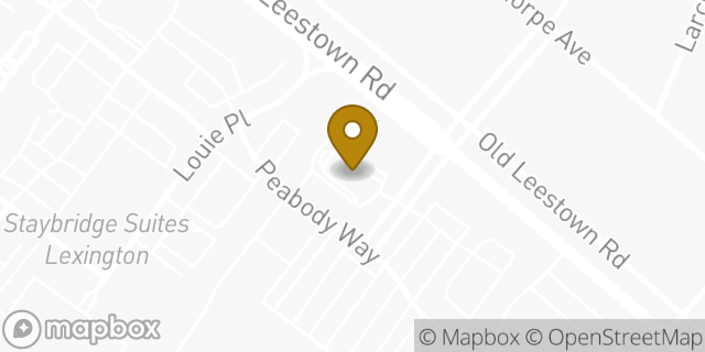 Map showing the location of McDonald's in Lexington, KY 40511