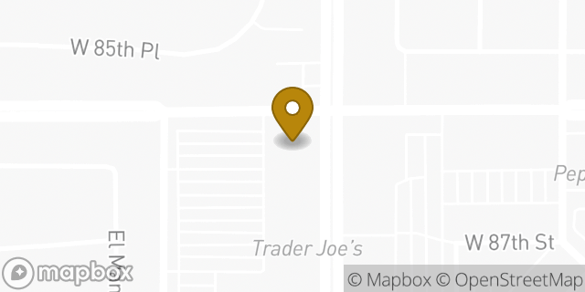 Map showing the location of ATM CVS in Los Angeles, CA