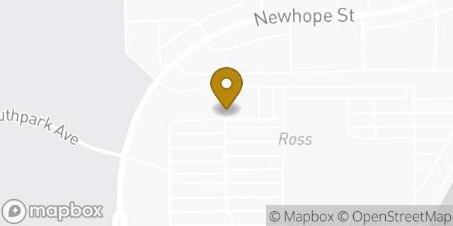 Map showing the location of The UPS Store in Fountain Valley, CA 92708